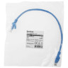 Патч-корд EXEGATE UTP-RJ45-RJ45-5E-0,3M-BL EX258667RUS