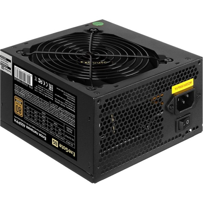 Блок питания 450W EXEGATE PPH 80 PLUS® BRONZE 450PPH-S EX298359RUS-S