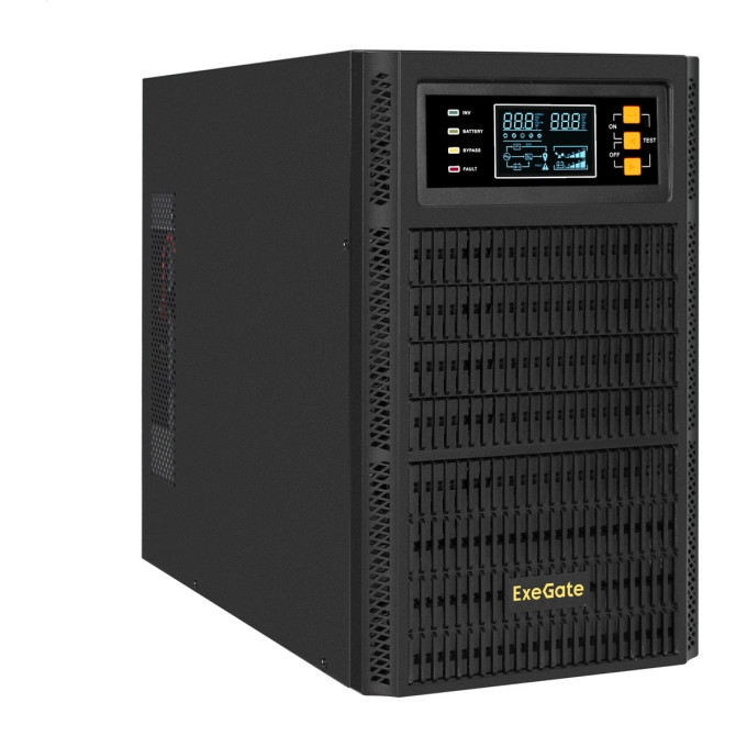 ИБП ON-LINE EXEGATE POWEREXPERT TL-3000,72V.LCD.AVR.3SH.USB.RS232.SNMP EX296949RUS
