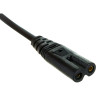 Кабель EXEGATE POWER PCN-3P VDE-250V-2*0,5MM2 3м EP280677RUS