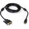 Кабель HDMI-DVI-D EXEGATE EX-CC-HDMIM-DVI2M-1,5 EX294672RUS