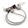 Планка портов в корпус 2xUSB2,0 EXEGATE BrctUSB2-2A EX298294RUS