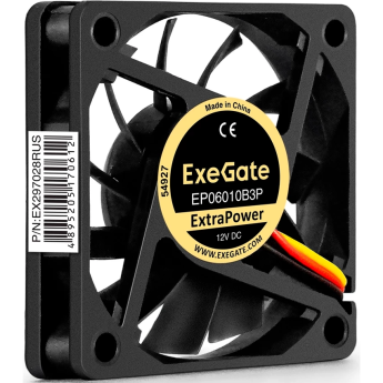 Вентилятор 12В DC EXEGATE EXTRAPOWER EP06010B3P