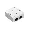 Розетка внешняя двойная EXEGATE SM2-RJ45-C6 RJ-45 кат.6 UTP Krone 110 EX292845RUS